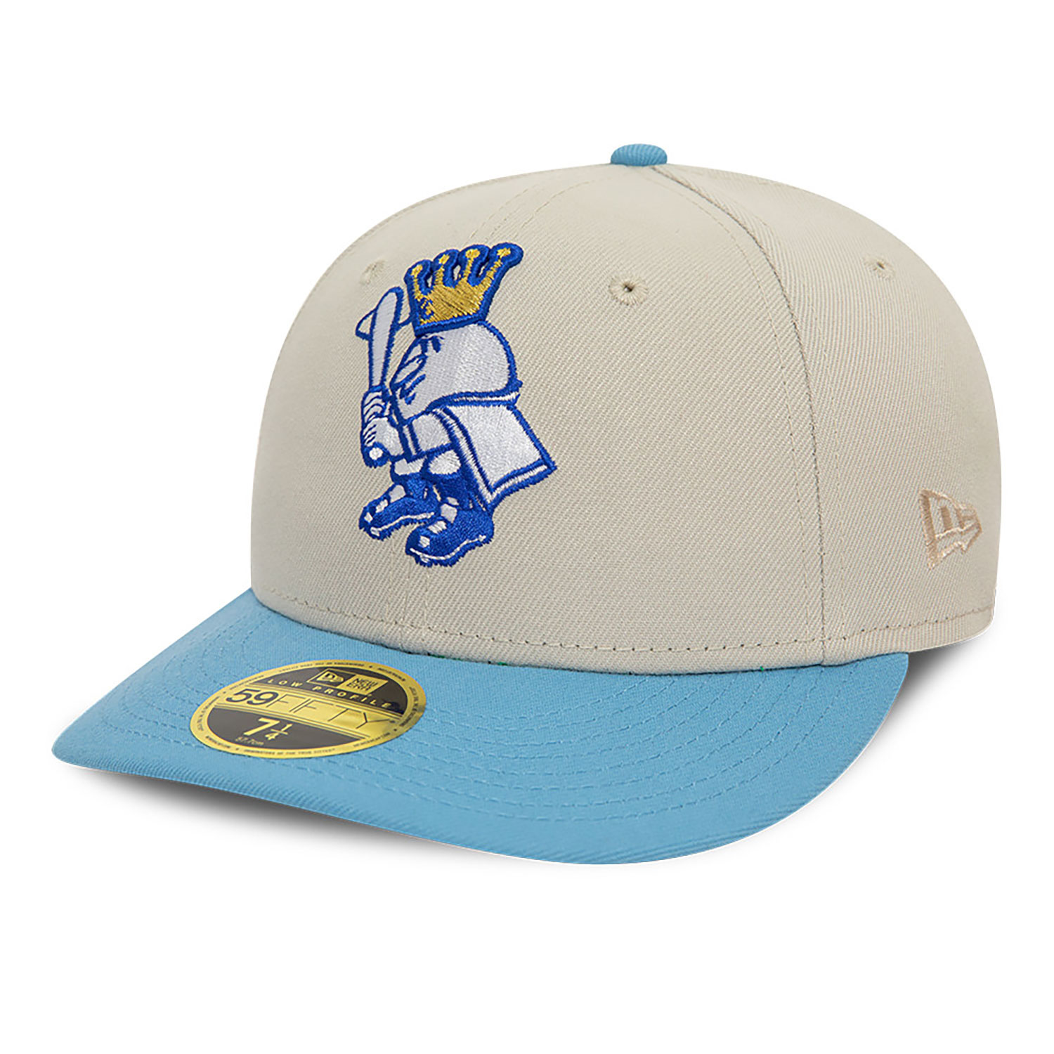 Beige Kansas City Royals Mascot 59FIFTY Low Profile Cap
