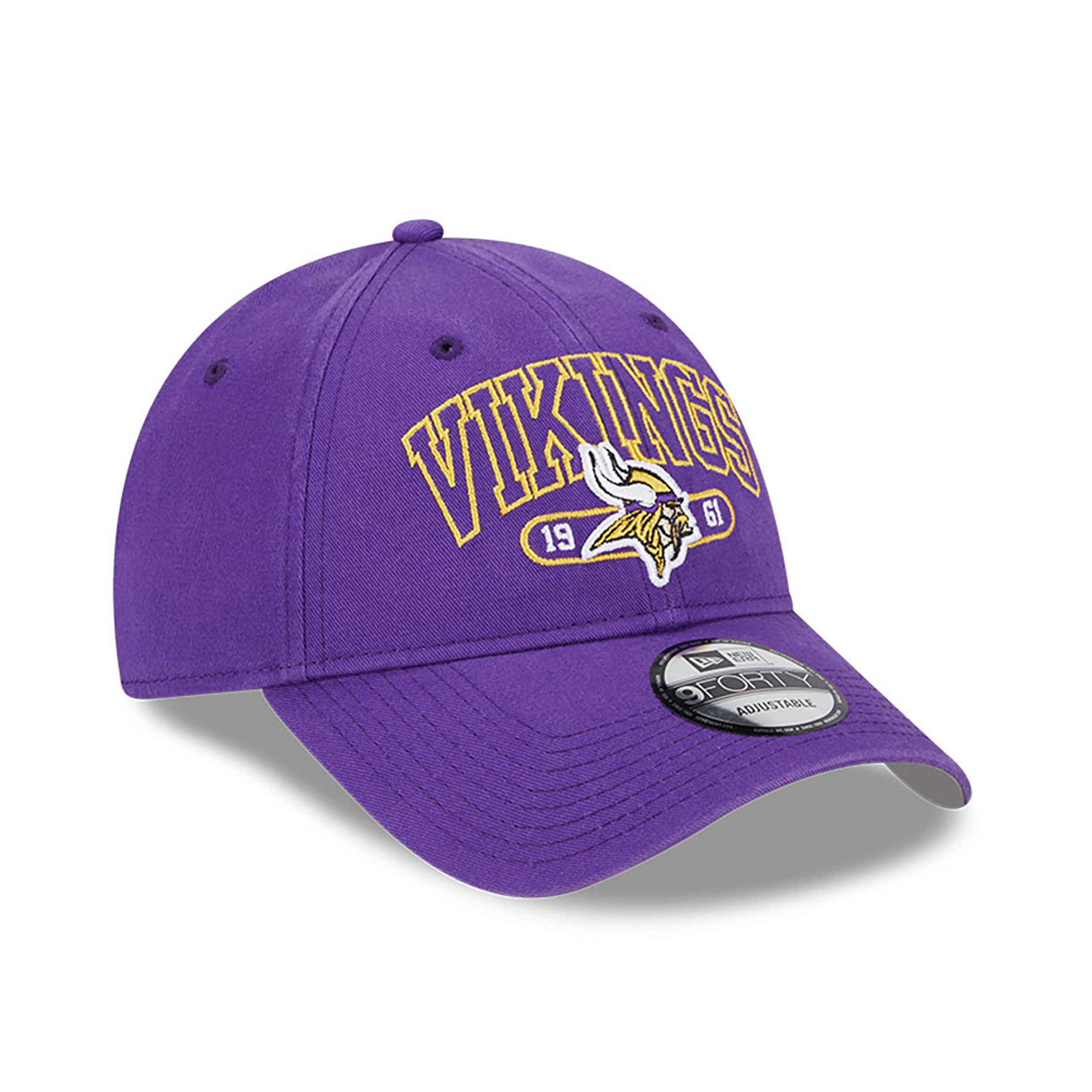 Lila Minnesota Vikings NFL 9FORTY Verstellbare Cap