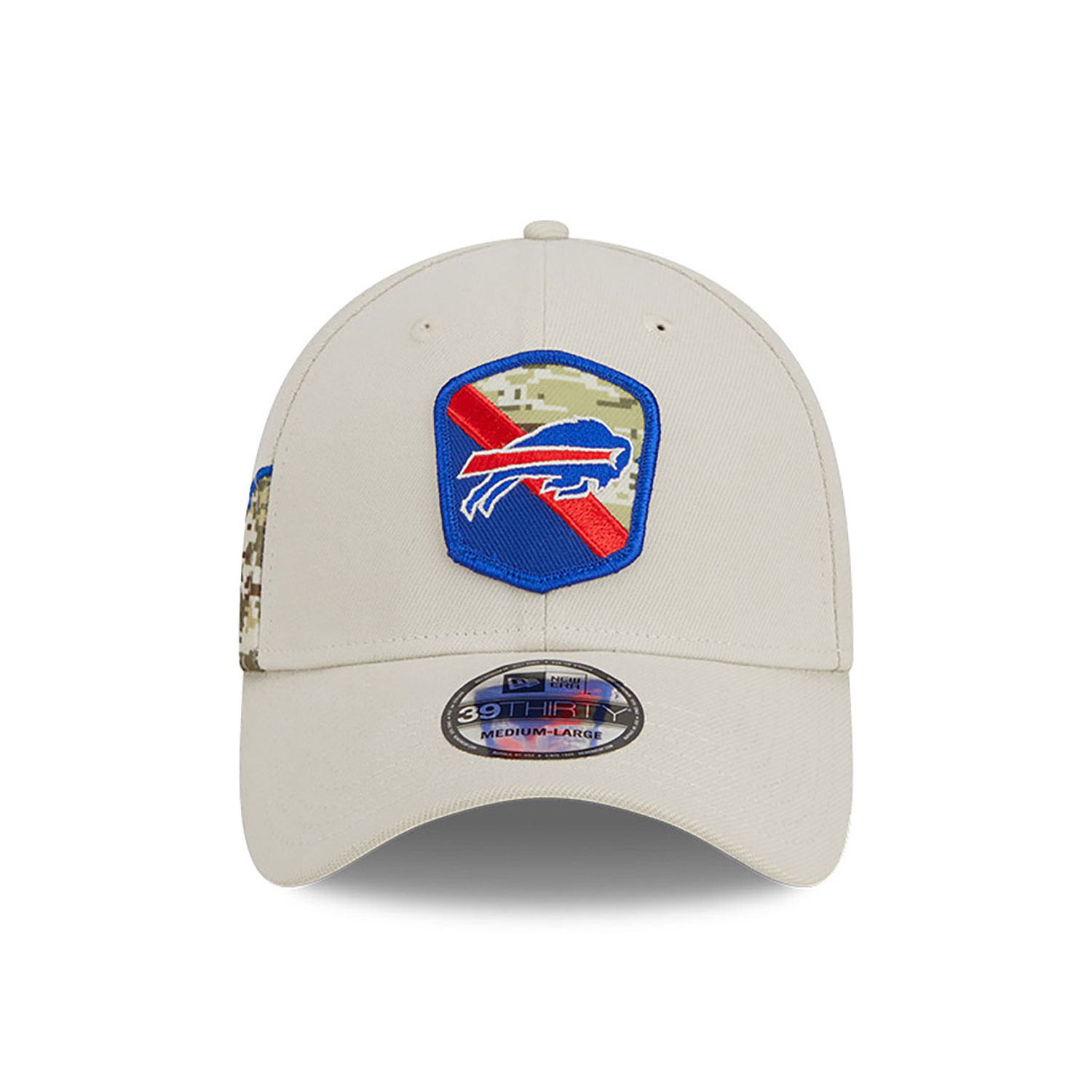 New Era NFL Logo Salute to Service 2020 39Thirty Stretch Cap, CURVED HATS, CAPS