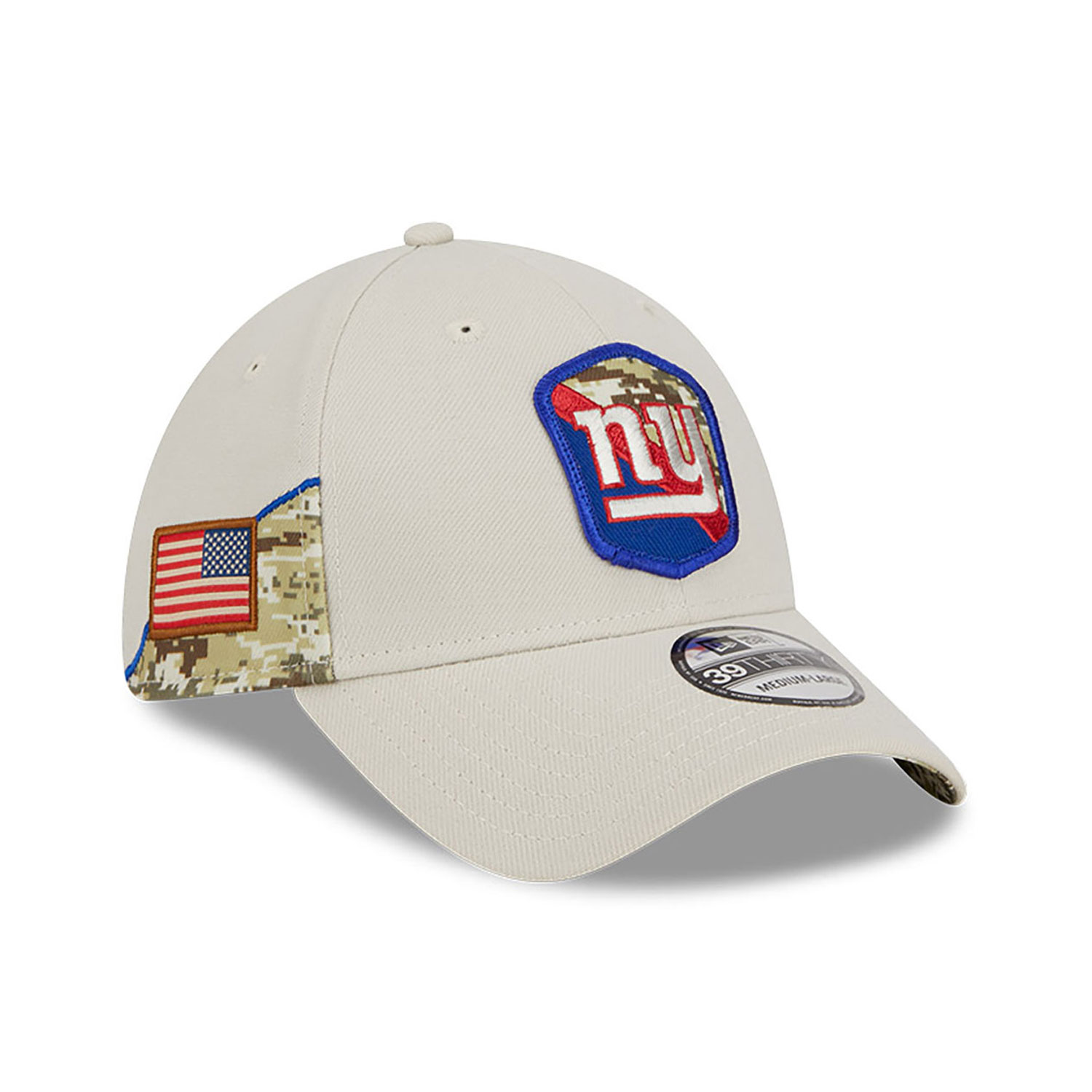 NFL Salute To Service New York Giants 39THIRTY Stretch Fit Cap