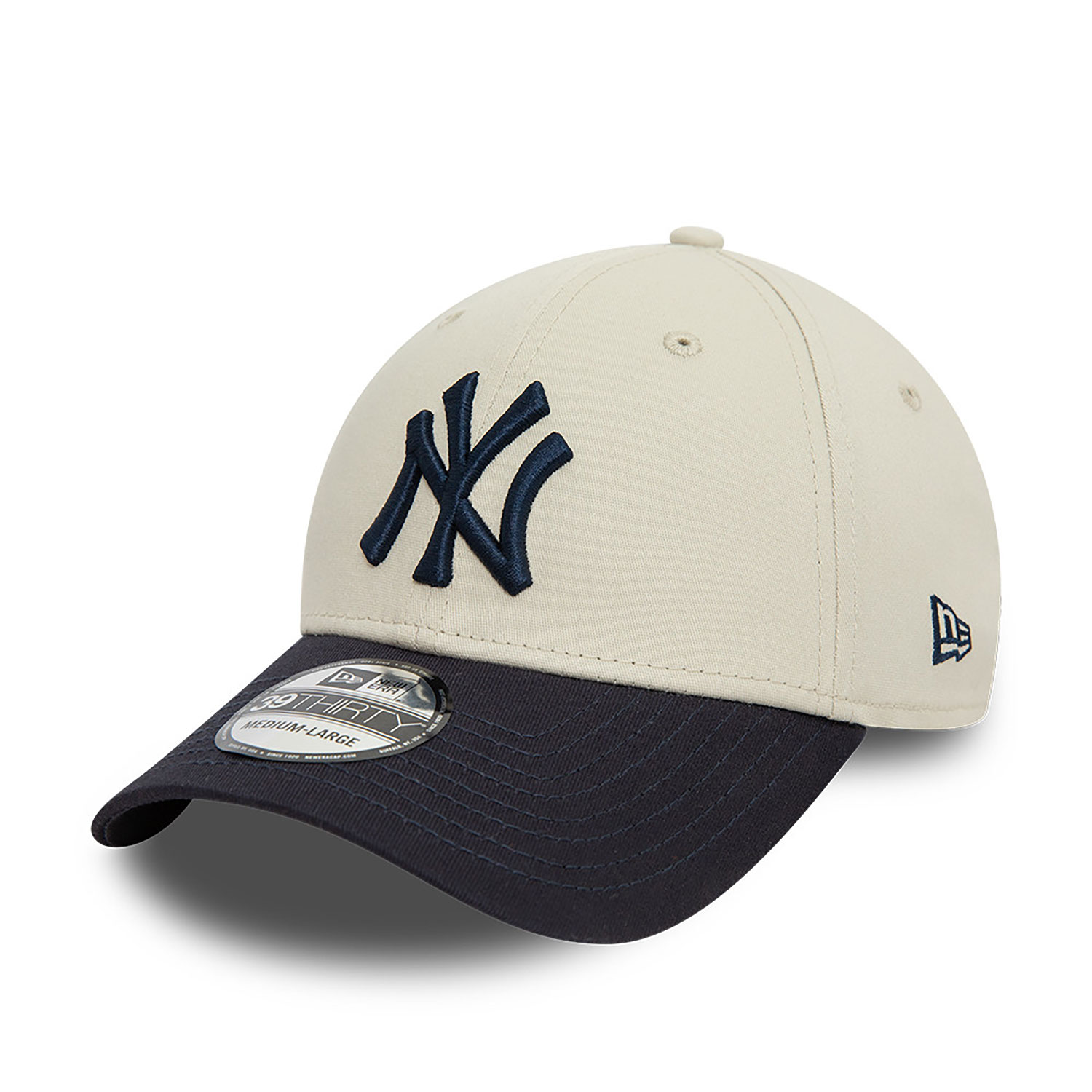 MLB Contrast Crown New York Yankees 39THIRTY Stretch Fit Cap D04_3