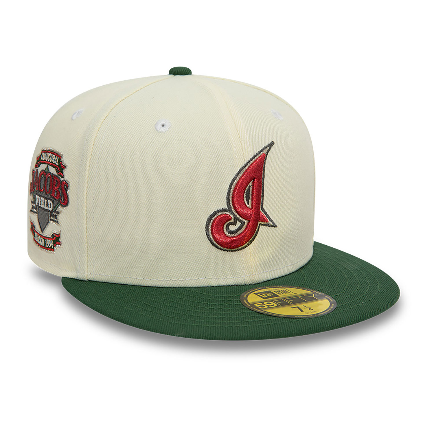 Cleveland Indians Alternate Logo White 59FIFTY Fitted Cap