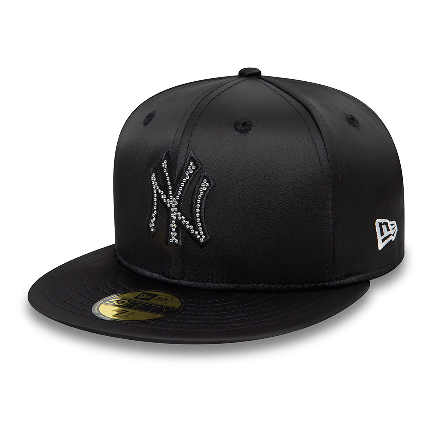Casquette 59FIFTY Fitted New York Yankees MLB Rhinestone Satin