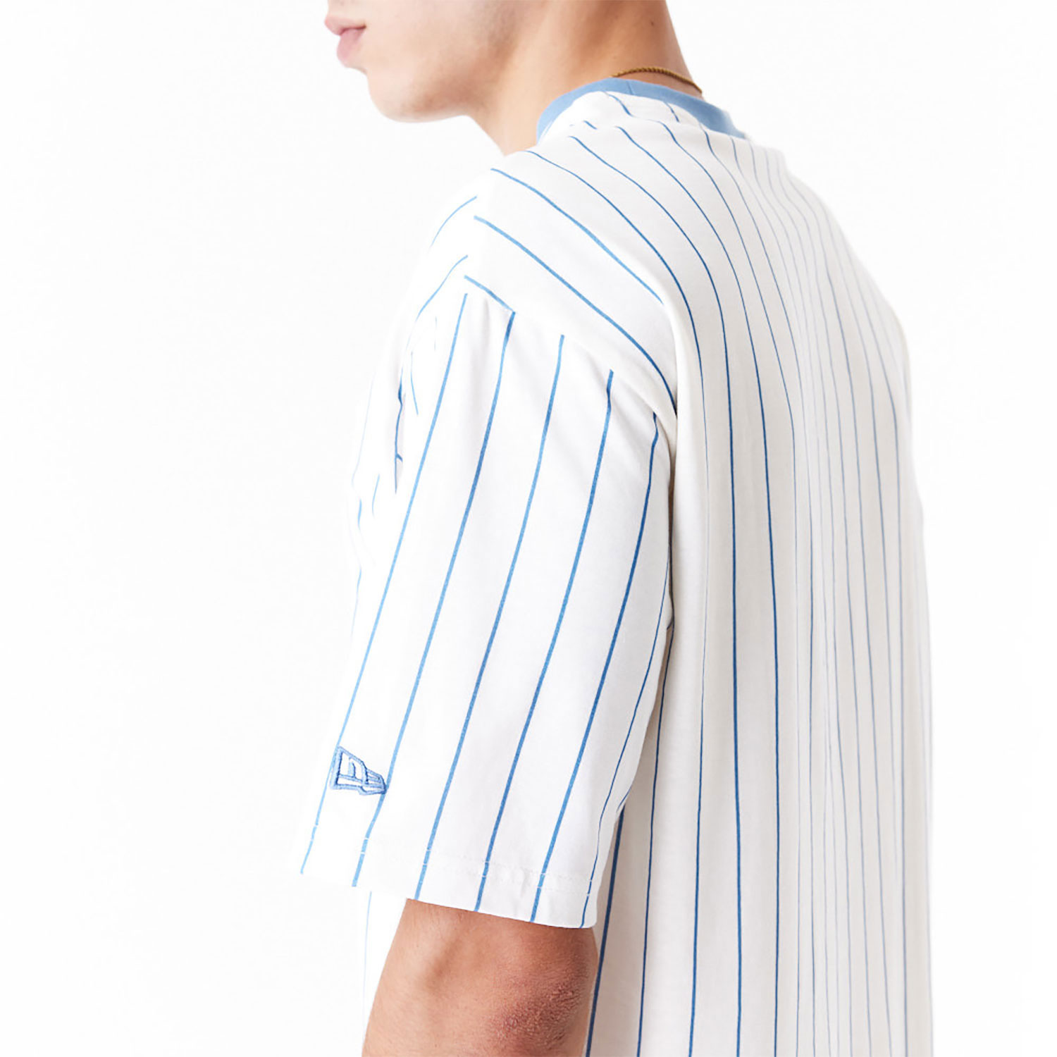 Pinstripe New Era Oversized T-Shirt | New Era Cap IE