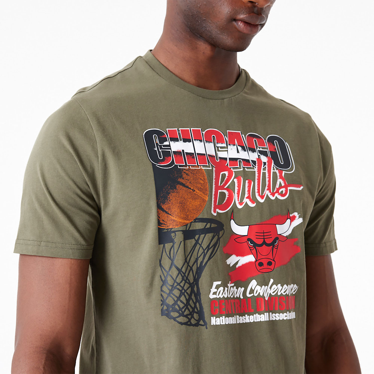NBA Player Graphic Chicago Bulls T-Shirt | New Era Cap PT