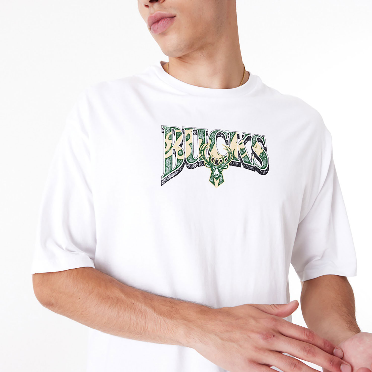 T-shirt Oversize Milwaukee Bucks NBA Championship 