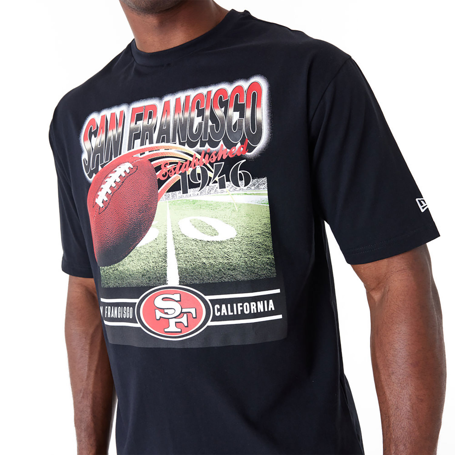 NFL Team Graphic San Francisco 49ers Oversized T-Shirt | New Era Cap SE