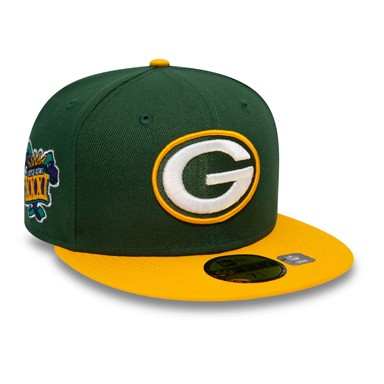 Green Bay Packers NFL Go You Packers Go Dark Green 59FIFTY Fitted Cap