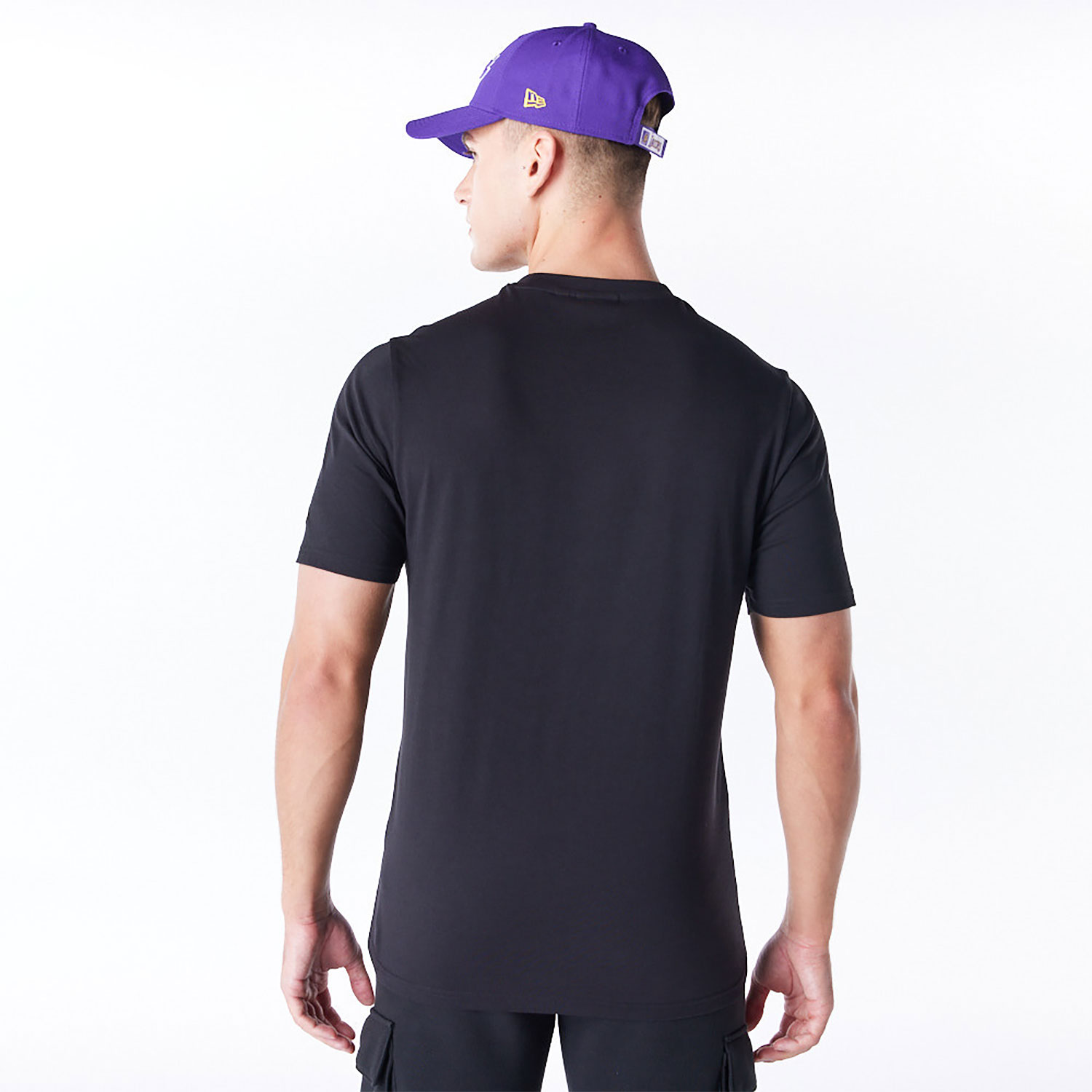 LA Lakers NBA Graphic Black T-Shirt