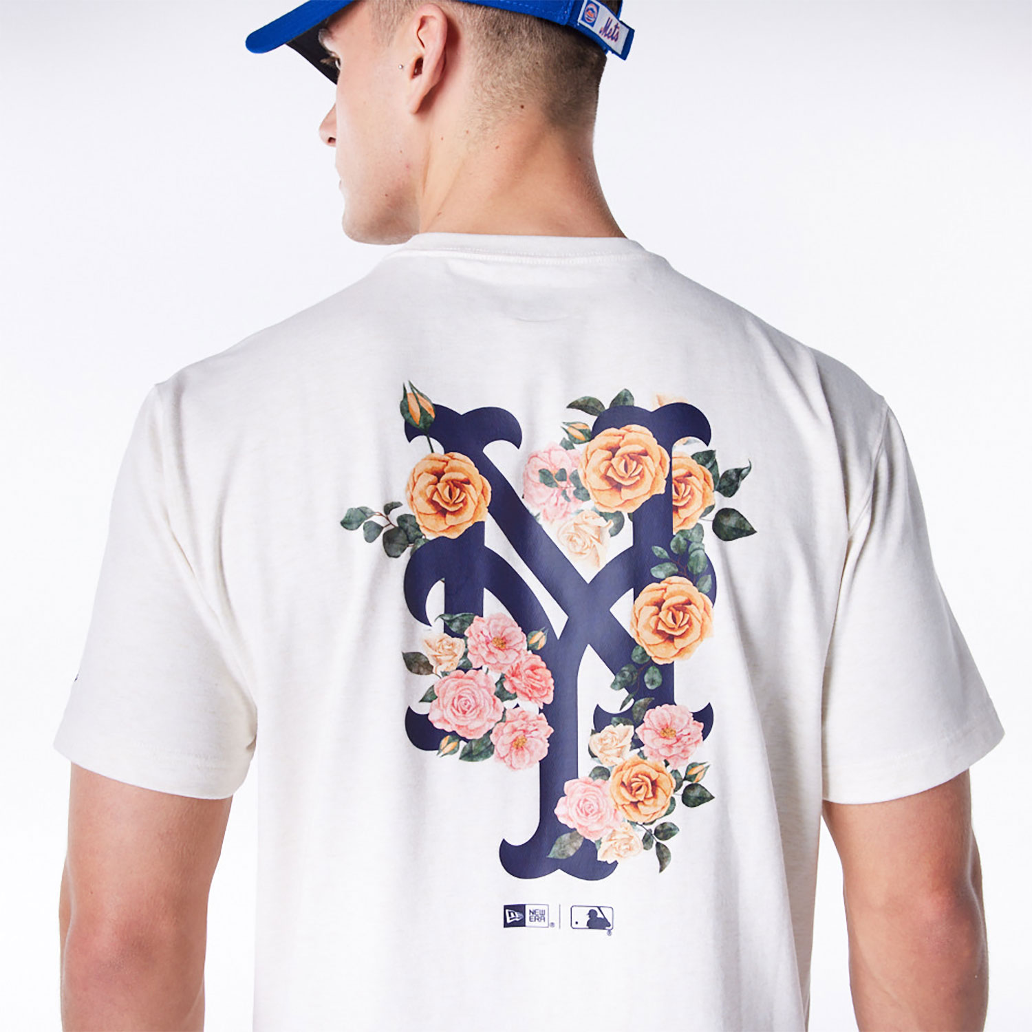 New Era Korea MLB Flower New York Mets T-Shirt | New Era Cap PT