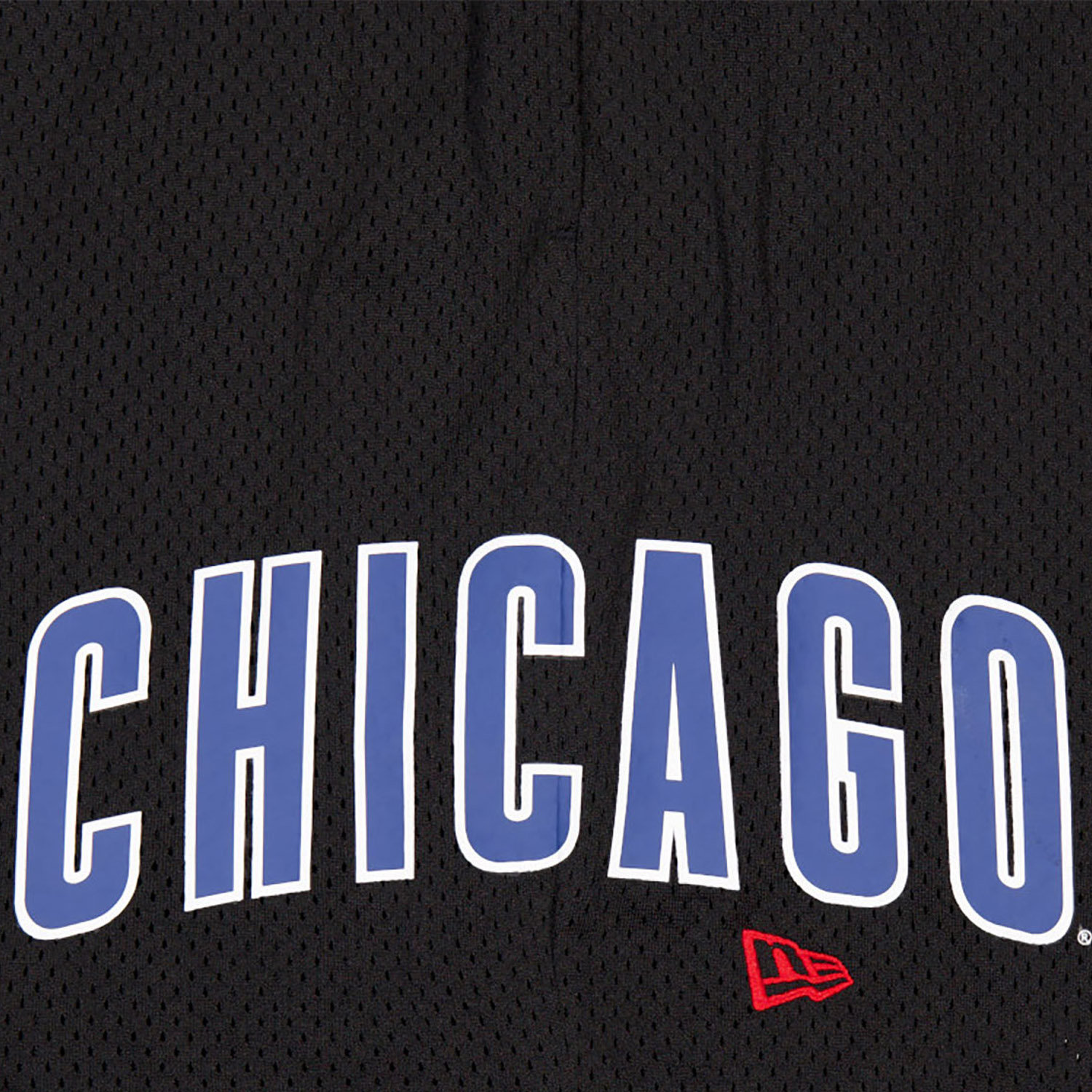 Schwarze Chicago Cubs MLB Custom Mesh Shorts