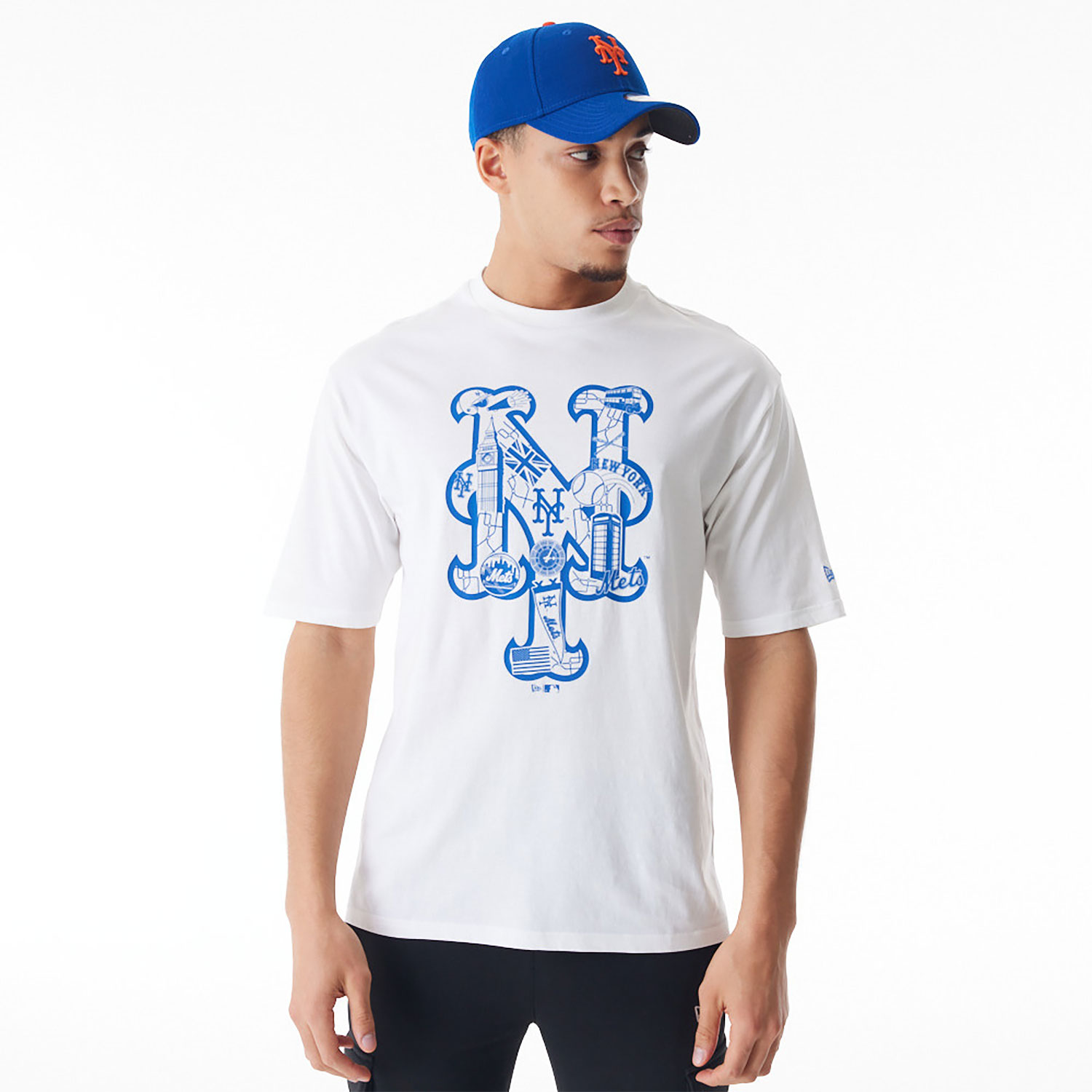 MLB London Series 2024 City New York Mets Oversized T-Shirt | New Era ...