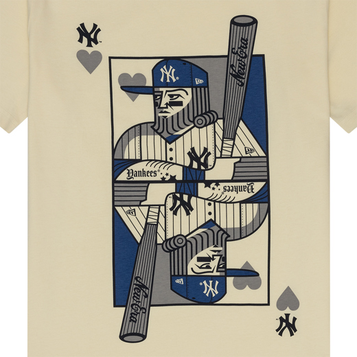 New York Yankees Gamenight Weißes T-Shirt