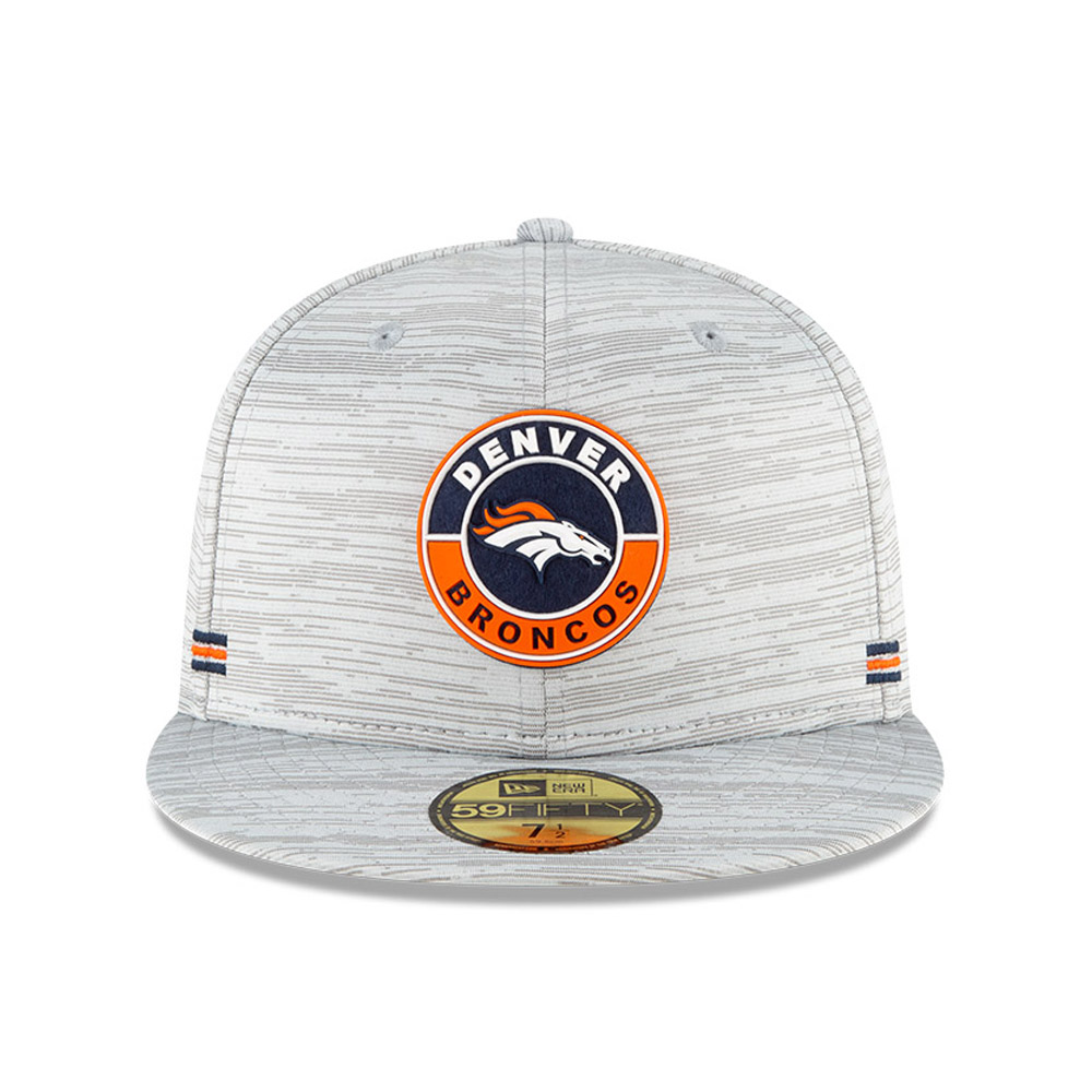 Cappellino Denver Broncos Sideline 59FIFTY grigio