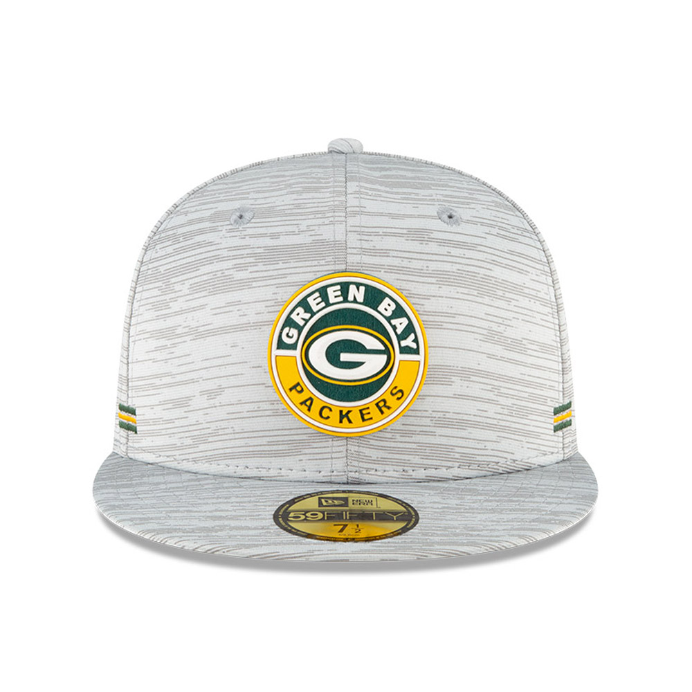 Green Bay Packers Sideline Grau 59FIFTY Cap