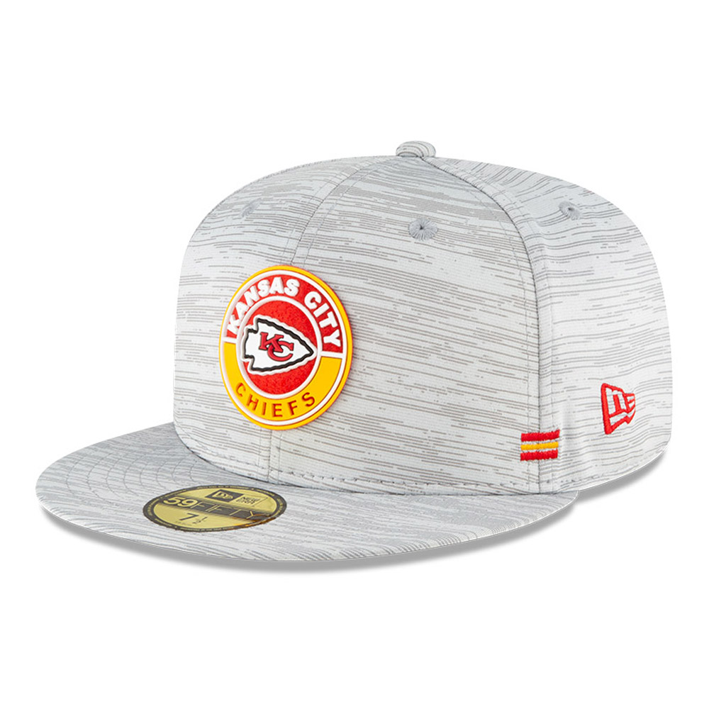 Kansas City Chiefs Sideline Grey 59FIFTY Casquette