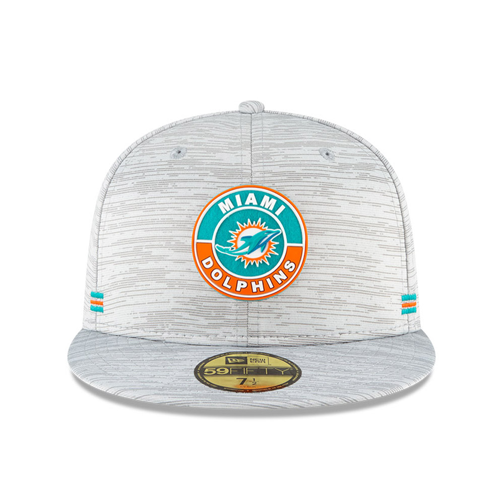 59FIFTY – Miami Dolphins – Sideline – Kappe in Grau