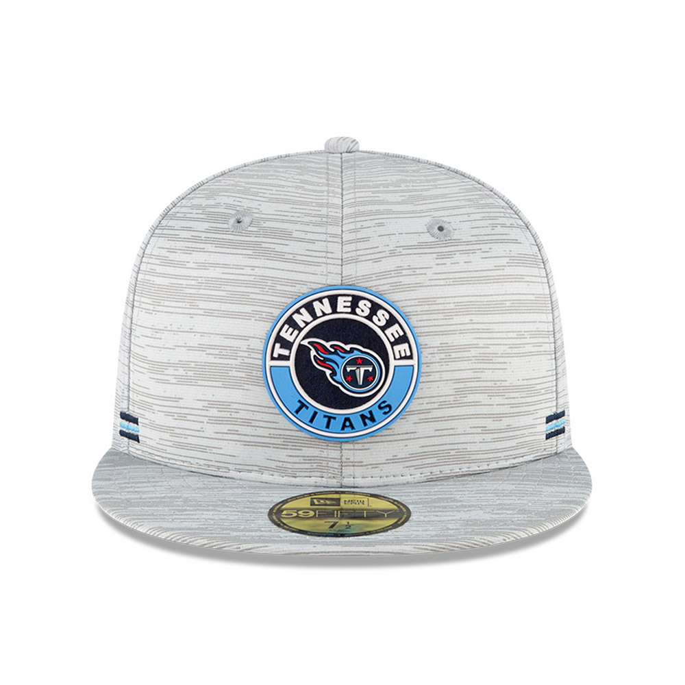 Casquette 59FIFTY Sideline des Tennessee Titans grise