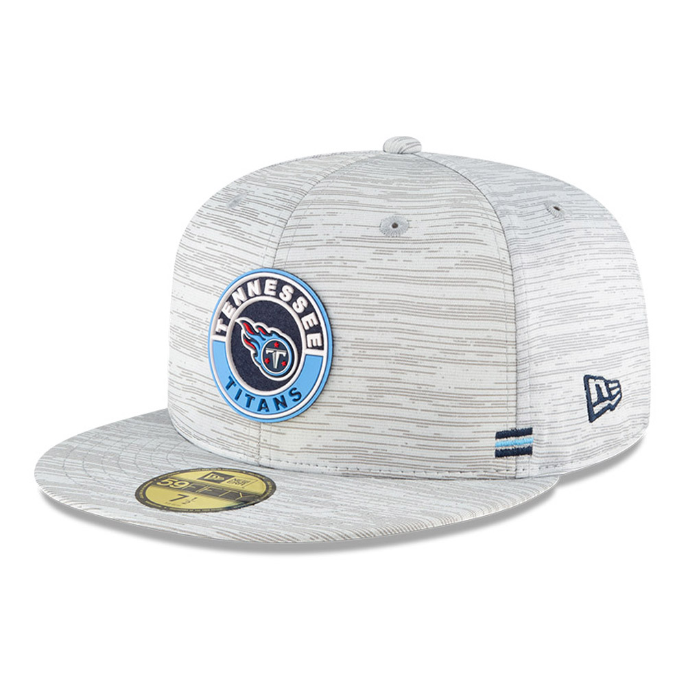 Casquette 59FIFTY Sideline des Tennessee Titans grise