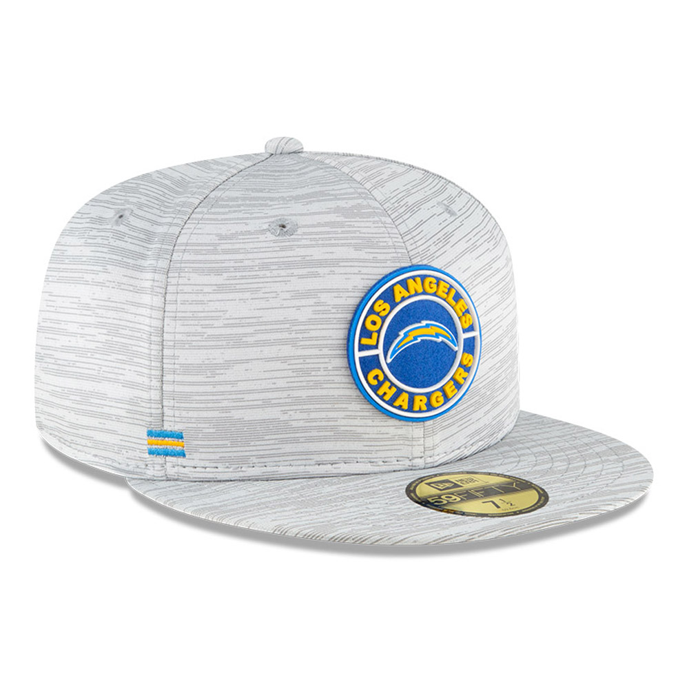 Gorra Los Angeles Chargers Sideline 59FIFTY, gris