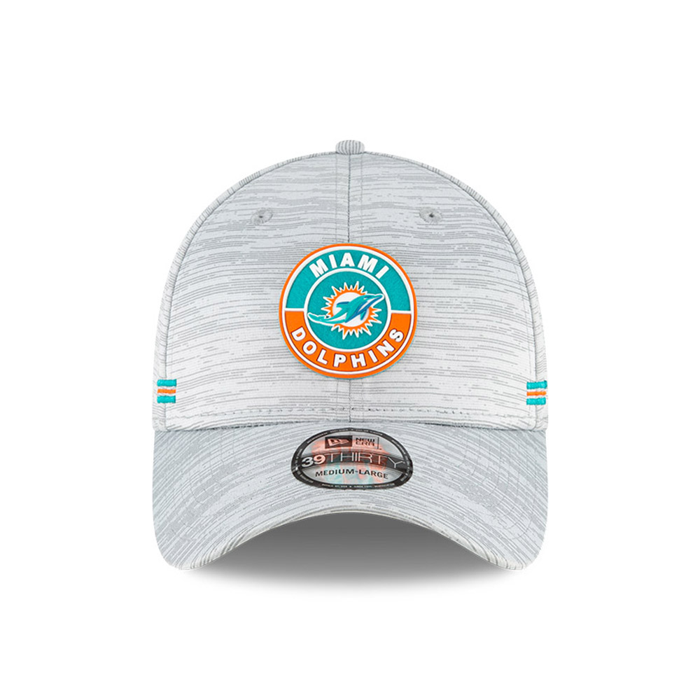 Casquette Miami Dolphins Sideline 39THIRTY gris