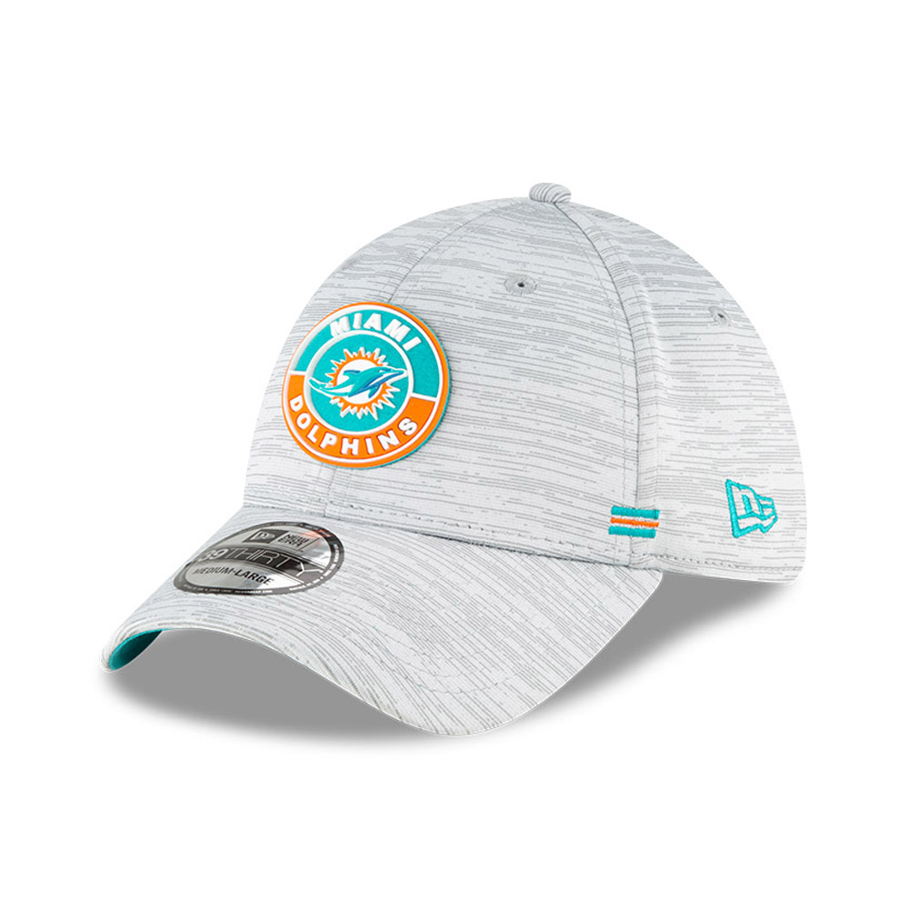 Casquette Miami Dolphins Sideline 39THIRTY gris